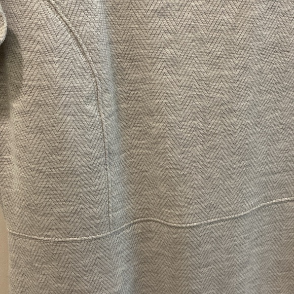 Gray herringbone short sleeve dress - Picture 4 of 7